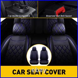 Full Set Leather Car Seat Cover For Chevy Silverado GMC Sierra 1500 2007-2022 US