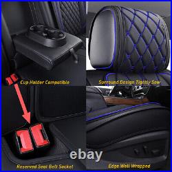 Full Set Leather Car Seat Cover For Chevy Silverado GMC Sierra 1500 2007-2022 US