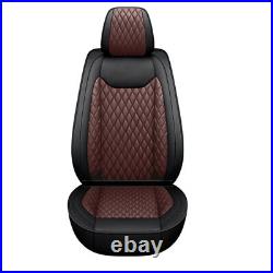 Full Set PU Leather 5 Sits Front Rear Car Seat Cover For 2009-2022 Toyota Tacoma