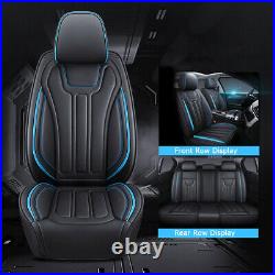 Full Set PU Leather Car Seat Cover For Chevey Silverado GMC Sierra 1500 07-2