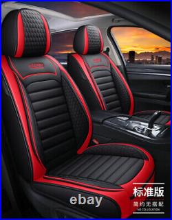 Full Set PU Leather Car-Styling Car Seat Covers Full Surrounded Anti-static USA