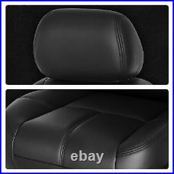 Full Set Seat PU Cover Fit 99-06 Chevy Silverado 1500 Extended Cab W / Headrest
