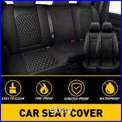 Leather Car Full Cover Seat Set For Ram Dodge 1500 2009-2022 2500 3500 2010-2022