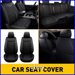 Leather Car Full Cover Seat Set For Ram Dodge 1500 2009-2022 2500 3500 2010-2022