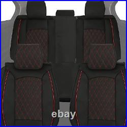 Leather Car Seat Cover For Chevy Silverado GMC Sierra 2007-2023 1500 2500/3500HD