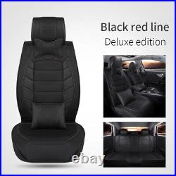 Leather Car Seat Cover Front Rear Full Set Cushion Protector For Hyundai Sonata