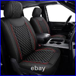 Leather Full Set Car Seat Cover Fits Dodge Ram 2009 2010-2021 1500 2500 3500