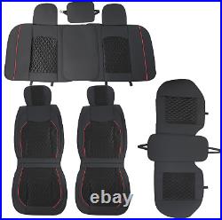 Leather Full Set Car Seat Cover Fits Dodge Ram 2009 2010-2021 1500 2500 3500