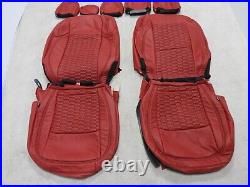 Leather Seat Covers Fits 2020-2023 Jeep Gladiator Overland Sport RY72