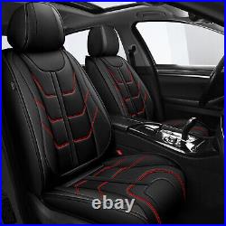 Luxury Car Seat Cover Full Set PU Leather Cushion For JEEP Wrangler 2003-2017