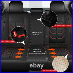 Luxury Car Seat Cover Full Set PU Leather Cushion For JEEP Wrangler 2003-2017