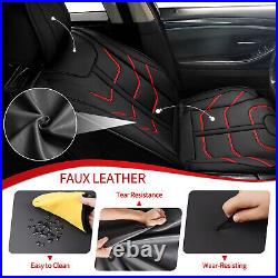 Luxury Car Seat Cover Full Set PU Leather Cushion For JEEP Wrangler 2003-2017