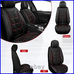 Luxury Car Seat Cover Full Set PU Leather Cushion For JEEP Wrangler 2003-2017