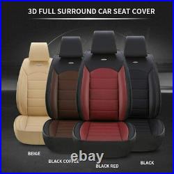 Luxury Car Seat Covers Full Set Leather for Lexus RX350 RX450h 2007-2015 Beige