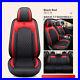 Luxury Full Set Car Front Rear PU Leather Car Seat Cover Cushion 5D Breathable