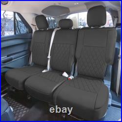 Neoprene Custom Fit Car Seat Covers for 2020-2024 Ford Explorer Base