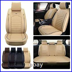 Otoez Leather Car Seat Covers Faux Leatherette Automotive Seat Covers Full Se