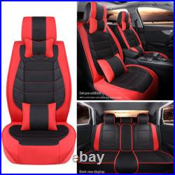 PU Full Set Car Seat Cover Front + Rear Car Seat Covers For Acura RLX TL TLX TSX