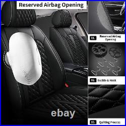 PU Leather 5-Seat Covers For Kia Soul 2020-2023 Full Set Front&Rear Seat Cushion