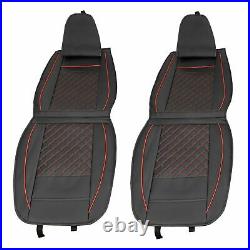 PU Leather 5-Seats SUV Front & Rear Car Seat Cover Cushion Full Set For Toyota