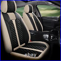 PU Leather 5-Sits Seat Cover For Subaru Crosstrek 2016-2024 Car Cushion Full Set