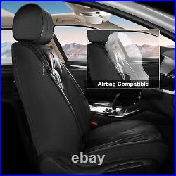 PU Leather Car 2/5-Seat Cover Front&Rear Cushion Pad For Nissan Rogue 2010-2024