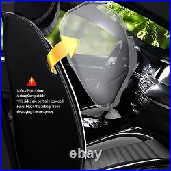 PU Leather Car Seat Cover Cushion Protector Full Set For Toyota Prius 2003-2015