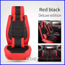 PU Leather Car Seat Covers For Ford F-150 Crew Cab 2007-2022 Waterproof Full Set