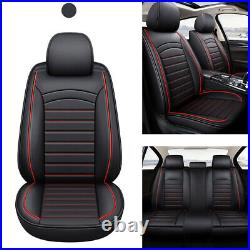 PU Leather Car Seat Covers Set For Dodge Ram 1500 2009-2021 2500 3500 2021-2010