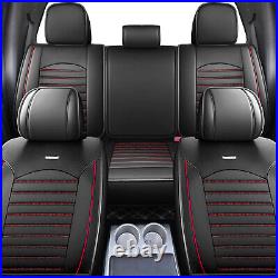 PU Leather For 2015-2022 Ford F150 Truck Car Seat Covers Front Rear Full Set