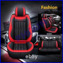 PU Leather Sponge Non-woven Fabric Seat Cushion Protector Pad Full Set US Stock