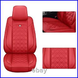 PU leather Full Front+Rear Cushion 5-Seats Car Cushion Seat Covers Car-styling