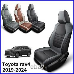 RAV4 Seat Cover Customized Fit 19-20 Toyota RAV4 LE, XLE, XLE Premium, Limited