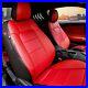 Red Rain Red Mustang Seat Covers Customized Ford Mustang 10Pcs