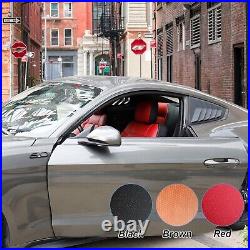 Red Rain Red Mustang Seat Covers Customized Ford Mustang 10Pcs