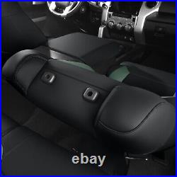 Red Rain Tundra Leather Seat Cover Customized Fit 2014-2021 for Toyota Tundra