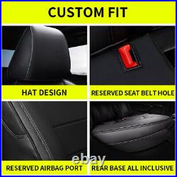 Seat Cover For Car 2016-2018 Honda HR-V Full Set PU Leather Front & Rear 5-Sits
