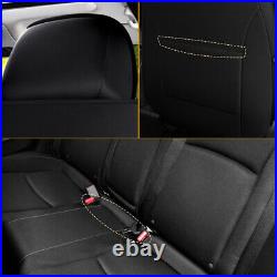 Seat Cover For Ford Ranger 2007-2021 Full Set 5 Seats Linen Fabric Auto Sedan