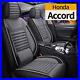 Seat Cover For Honda Accord 2007-2022 Linen Fabric Auto Sedan Full Set 5 Seats