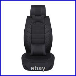 Seat Cover Full Set Front + Rear 5 Seats PU For Dodge Ram 1500 2500 3500 09-up