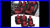 Seat Cover Split Seat Installation Guide Bdk Polypro Car Seat Covers Full Set In Red On Black