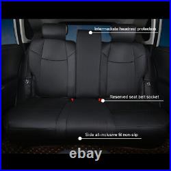 Specialized Custom Car Leather Custom Fit Seat Covers For Toyota RAV4 2019-2023