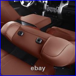 Tundra Seat Cover Customized Fit 2014-2021 (CrewMax Only) 14Pcs Pickup Trucks