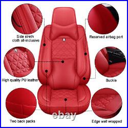 Universal Auto Seat Covers for Car Truck SUV Van 5 Seater Front Rear Protector