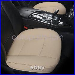 Universal Car/SUV Front Driver Seat Cover Leather Full Surround Breathable Pad