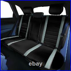 Universal Fit Perforated Faux Leather Cushion Seat Cover for Car, SUV Full Set