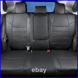 Voobor car seat covers for toyota rav4 with Waterproof Faux Leather